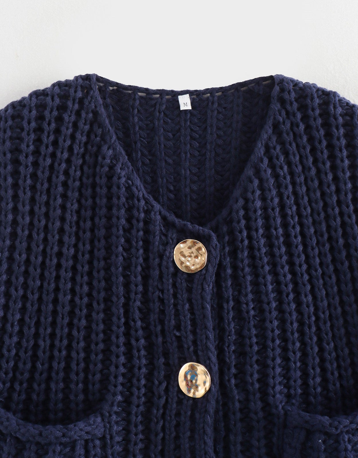 Fashion Sleeveless Cropped Button Cardigan Sweater Vest
