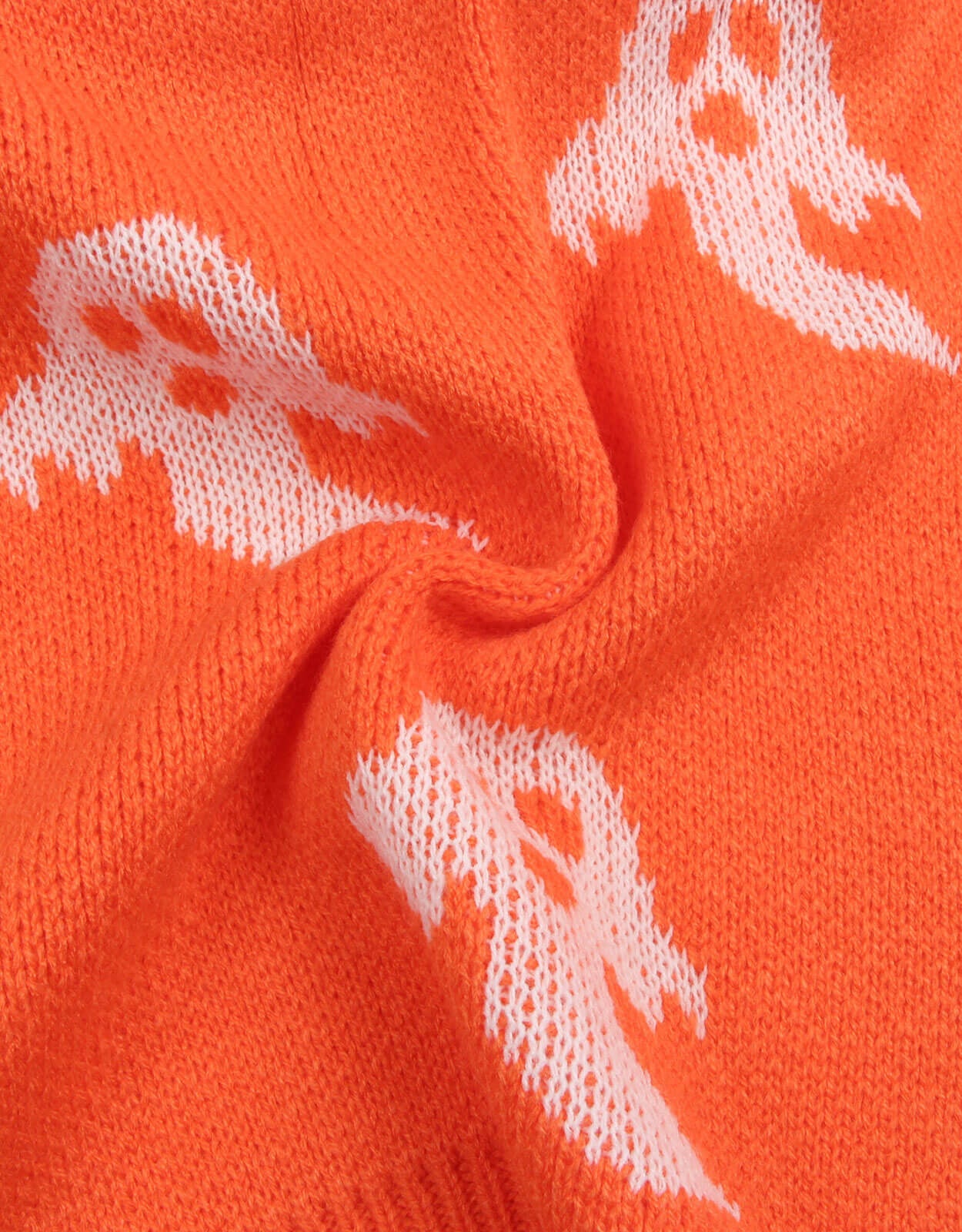 Halloween Long Sleeve Cardigan Ghost Sweater