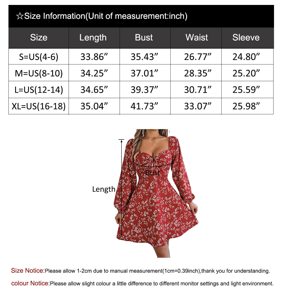 Long Sleeve Low Cut Sexy Bow Print Mini Dress
