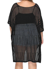 Load image into Gallery viewer, Plus Size See-through Crochet Beach Dresses
