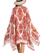 Load image into Gallery viewer, Fashion Summer Floral Print Kimono Cardigan

