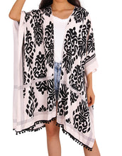 Load image into Gallery viewer, Fashion Summer Floral Print Kimono Cardigan
