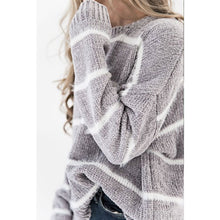 Load image into Gallery viewer, Soft Striped Chenille Sweater
