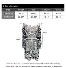 Load image into Gallery viewer, Lace Stitching Bathing Suit Cover Ups Beach Dresses
