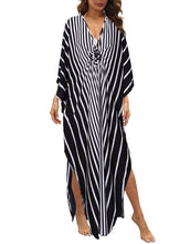 Load image into Gallery viewer, Zebra Stripes Beach Dresses
