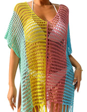 Load image into Gallery viewer, See through Crochet Bathing Suit Cover Ups
