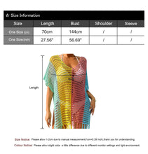 Load image into Gallery viewer, See through Crochet Bathing Suit Cover Ups
