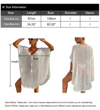 Load image into Gallery viewer, Sexy Crochet Coverup Beach Bathing Suit Cover-ups
