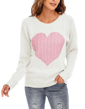 Load image into Gallery viewer, Elegant Sweaters with Heart for Valentines
