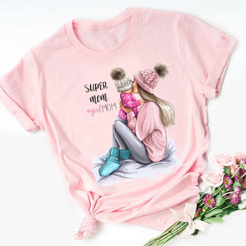Mother Day T shirt  Super Mother Loose Fit Tops