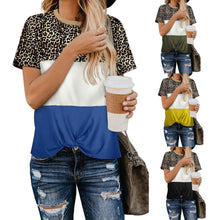 Load image into Gallery viewer, Leopard Shirts Loose Casual Tee
