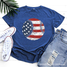 Load image into Gallery viewer, American Flag 4th of July  Shirt
