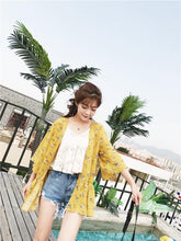 Load image into Gallery viewer, Chiffon Floral Kimono Cardigans
