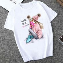 Load image into Gallery viewer, Mother Day T shirt  Super Mother Loose Fit Tops
