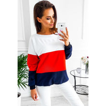 Load image into Gallery viewer, Striped Backless Crewneck Tops Sweater
