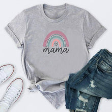 Load image into Gallery viewer, Mama Letter Graphic T Shirts for Women
