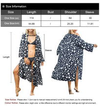 Load image into Gallery viewer, Polka Dot Kimono Cover Up for Women
