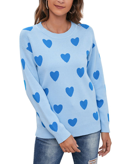 Casual Heart Sweater
