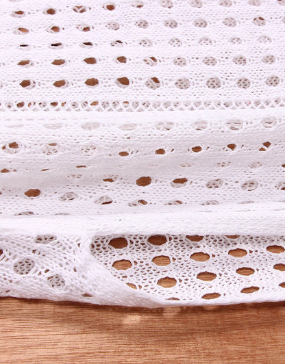 Women’s Summer Long Sleeve Mesh Knit Cover Up