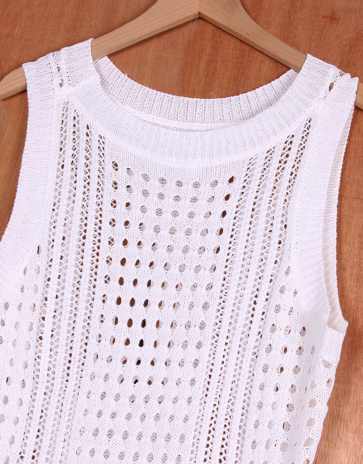 Women’s Summer Long Sleeve Mesh Knit Cover Up