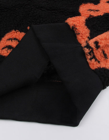 Halloween Thickened Cashmere Long Sleeve Evil Pumpkin Sweater