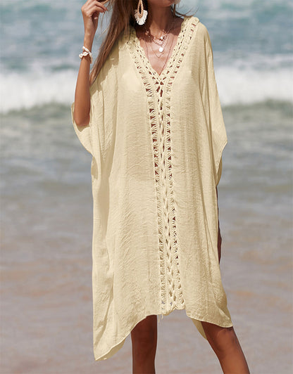 Women's loose sun-proof sexy beach cover-up