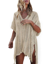 Load image into Gallery viewer, Women Crochet Sleeveless Cover Up
