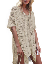 Load image into Gallery viewer, Women Crochet Sleeveless Cover Up
