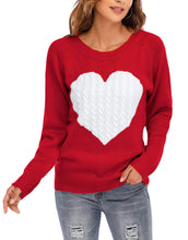 Load image into Gallery viewer, Elegant Sweaters with Heart for Valentines
