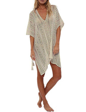 Load image into Gallery viewer, Women Crochet Sleeveless Cover Up
