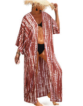 Load image into Gallery viewer, Long Kimono Cardigans with Beautiful Print
