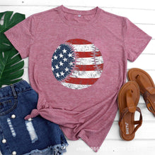 Load image into Gallery viewer, American Flag 4th of July  Shirt
