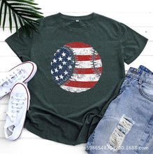 Load image into Gallery viewer, American Flag 4th of July  Shirt
