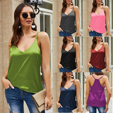 Load image into Gallery viewer, Sexy Satin Tank Camisole
