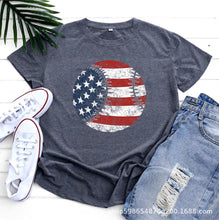 Load image into Gallery viewer, American Flag 4th of July  Shirt
