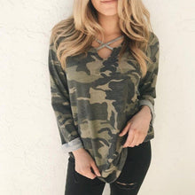 Load image into Gallery viewer, Leopard Camouflage Print Tops
